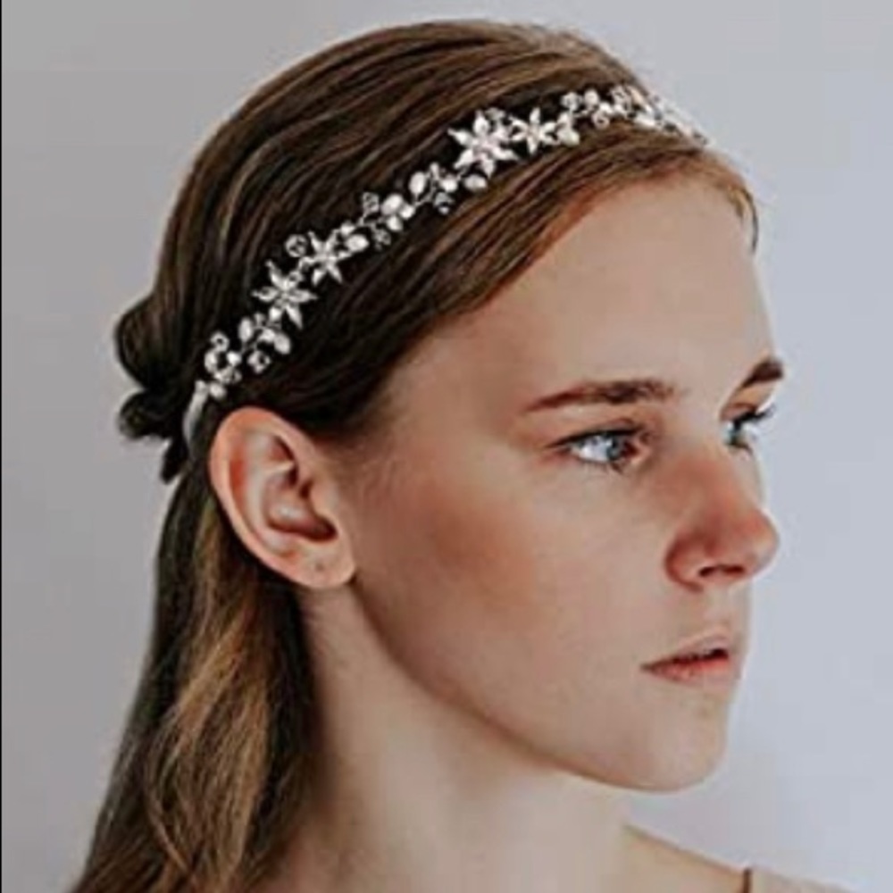 New rhinestone wedding head piece